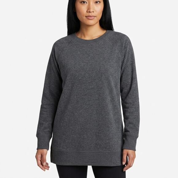Eddie Bauer Sweaters - NWT Eddie Bauer Fleece Boyfriend Tunic Fit Sweatershirt Women Size L